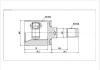 球籠 CV Joint:MI-512-Model